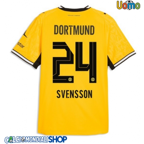 Maglie da calcio Borussia Dortmund Daniel Svensson #24 Prima Maglia 2026-27 Manica Corta